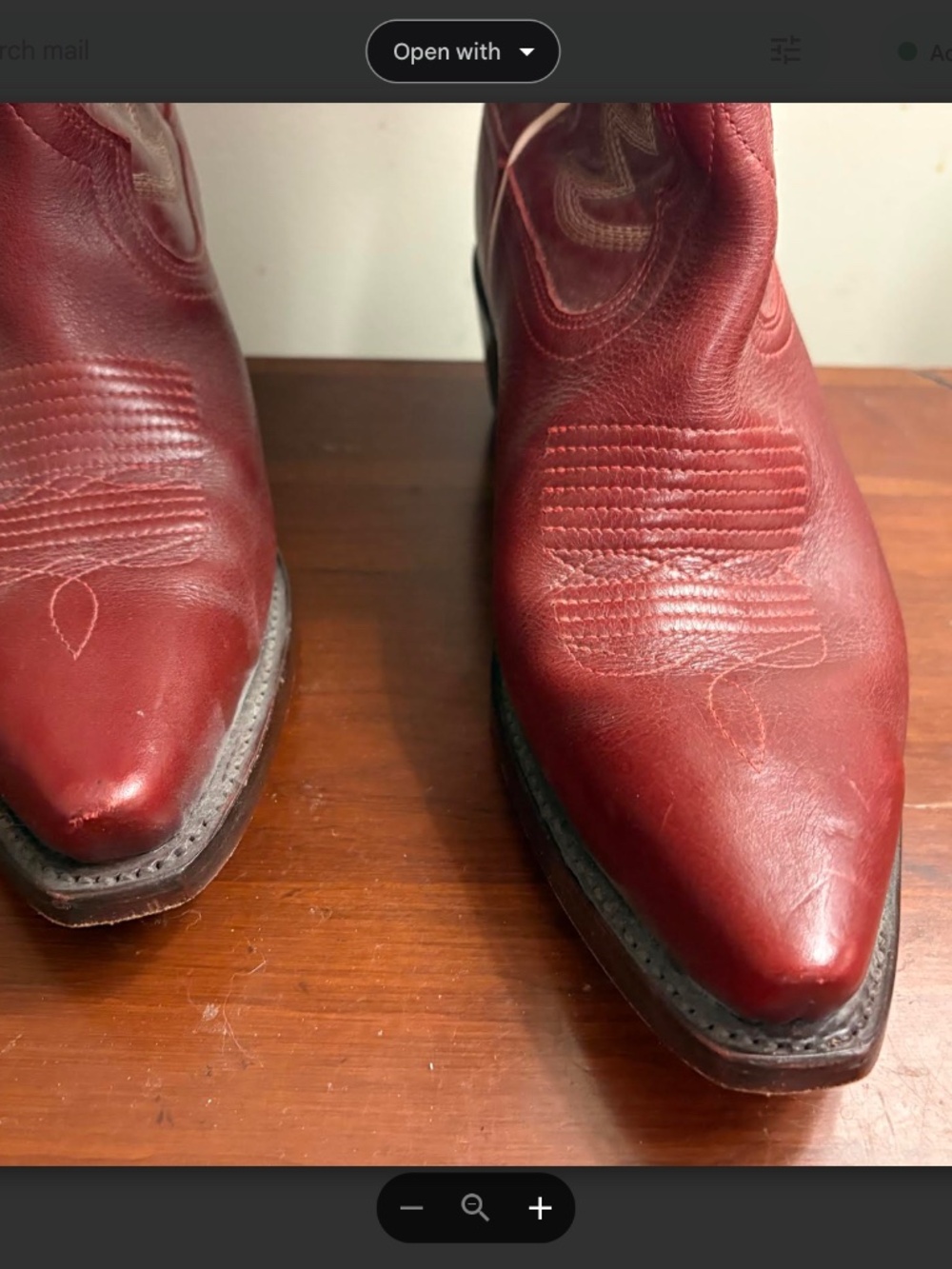 Tecovas Boots in "Annie" Scarlett 8.5 B - Picture 5 of 6